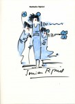 Dessin au feutre "Nathalie Rykiel", 2000.