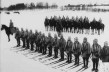 Mia Green, "Troupes suédoises sur le fleuve gelé", lambda print, Haparanda 1915, 20x30cm, x/10.