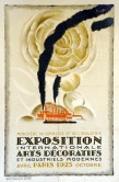 Loupot, estampe pour l'Exposition internationale des Arts Décoratifs et industriels modernes, 1925.