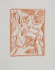 André Masson Numéro de réfèrence 129, Eau-forte et aquatinte signée, Epreuve d’artiste 40 x 51,5 cm