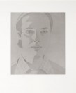 Alex Katz Portrait d’homme Atelier Crommelynck Vernis-mou et aquatinte signée et numérotée “PP 3/3” 41,2 x 47,7 cm