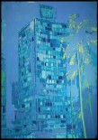 Enoc Perez, Hotel Jaragua, 2010, Huile sur toile, 152,4 x 106,68 cm