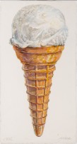 Don Nice Ice Cream Cone, 1992 Aquarelle 56,25 x 30 cm