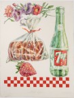 Don Nice BKI PPXXI (7 Up), 1979 Aquarelle 76,25 x 56,25 cm