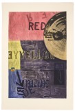 Jasper Johns, Periscope, 1981 Eau-forte et aquatinte en couleurs signée, datée et dédicacée à Piero Crommelynck «Printers proofs for Piero» Atelier A. et P. Crommelynck 105 x 74,5 cm © Jasper Johns / ADAGP, Paris, 2014