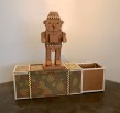 Jimmy Richer, Toth Koropos ropotopo barak'h !, sérigraphie, carton, tésa, 50 x 20 x 21 cm