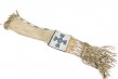 Sac à pipe perlé Blackfoot ou ancien type Crow Alberta, Canada ou Montana, USA, circa 1860 - 70 Peau, rawhide, perles de Murano, sinew (perlage), fils de coton (sac) 87 x 14,5 cm